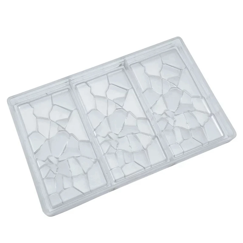 

Crack Shape Chocolate Bar Mold Polycarbonate Energy Bar Moulds Chocolate Maker