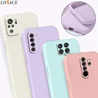 Квадратный силиконовый чехол для телефона Xiaomi Redmi Note 10 Note 9 Pro Redmi 9 9A 9C 8A 6A Note 8 Pro 8T Note 7 4x 4A Note5, матовый чехол