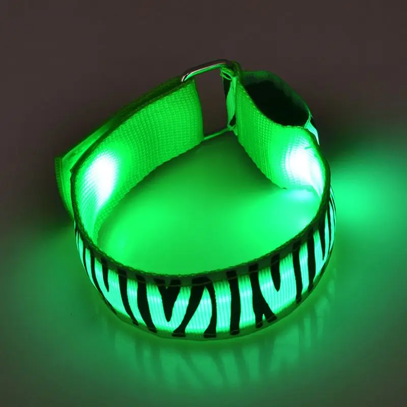 Светодиодный нарукавник теплый ремень безопасный спортивный светоотражающий