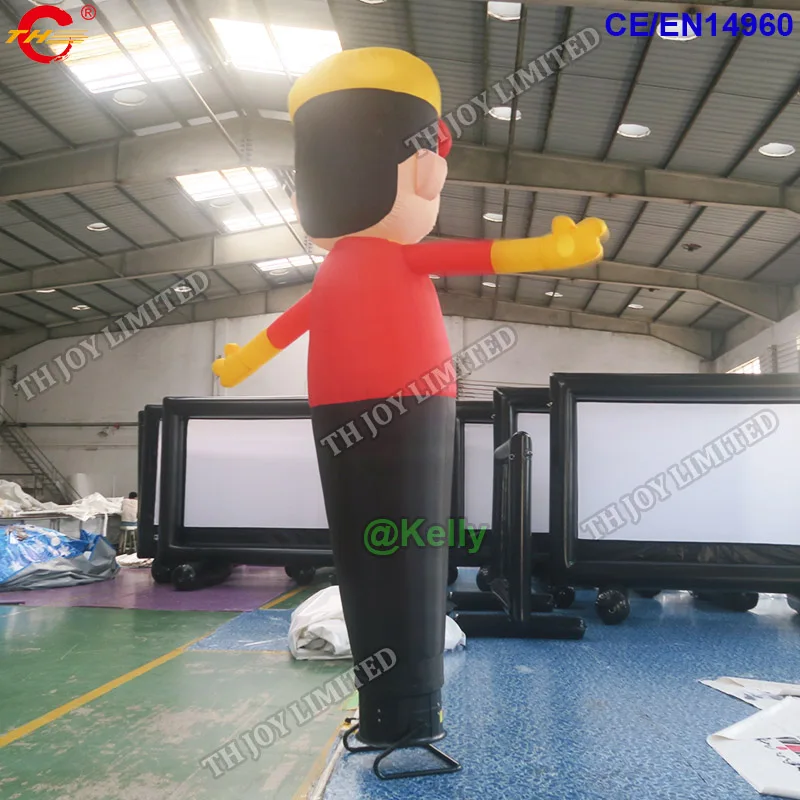 Надувной танцор высотой 3 м для коммерческой рекламы надувной человек танцев на
