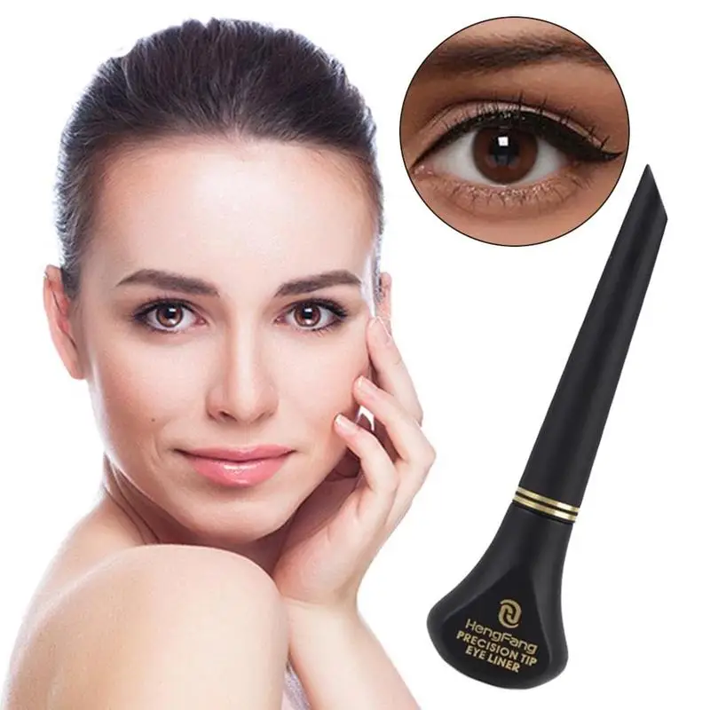 Черная стойкая Водостойкая Подводка для глаз жидкая подводка Карандаш Макияж