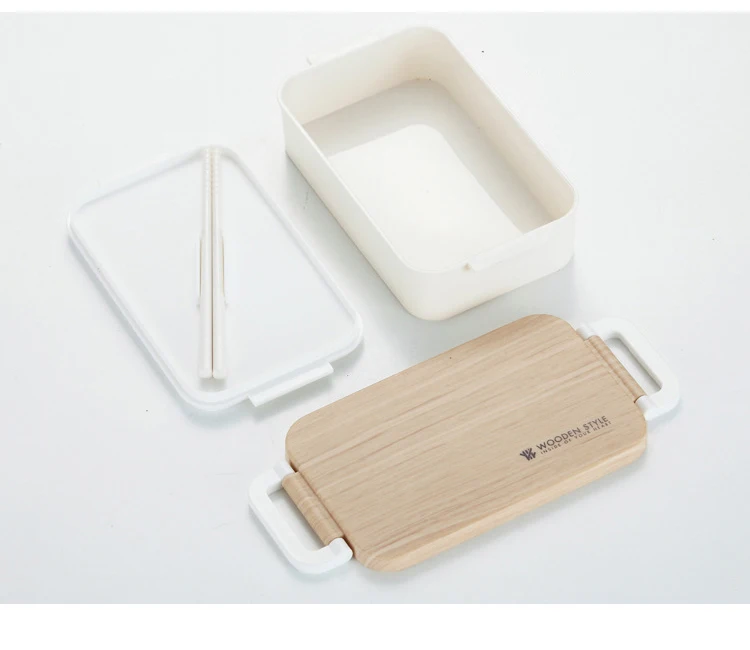 BPA Бесплатный Ланч-бокс экологичный пищевой PP Bento box Microwaveble столовая посуда контейнер для хранения еды для офиса детей