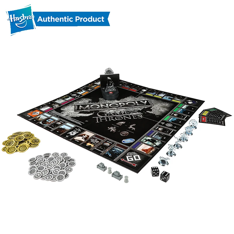 Hasbro Монополия Игра престолов настольная игра для 18 лет и до играть для взрослых семейные игры вместе Популярные веера товары