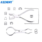 Перфоратор AZDENT Dental Dam, стоматологический резиновый перфоратор для отверстий в комплекте, устройство для стоматологии, инструменты для стоматологии