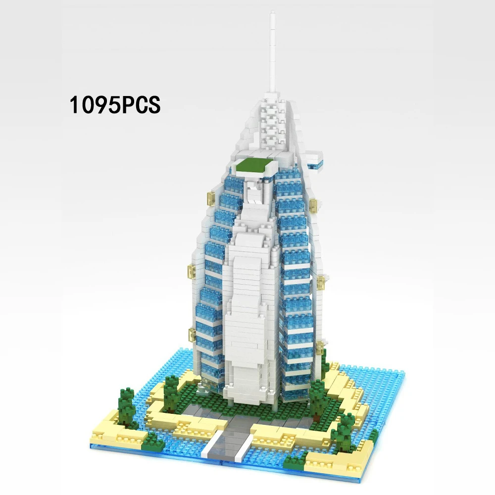 Всемирно известная Современная архитектура nanobrick Объединенные Арабские Эмираты
