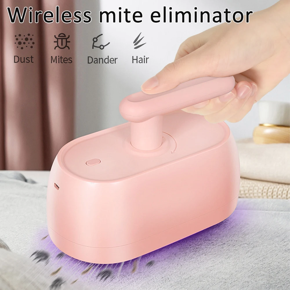 

Wireless Mite Removal Instrument Home Bed Sofa Small Ultraviolet Sterilization Machine Vacuum To Remove Dust Mites For Home