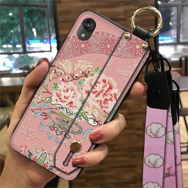 Чехол для телефона в китайском стиле MOTO E6 силиконовый ударопрочный