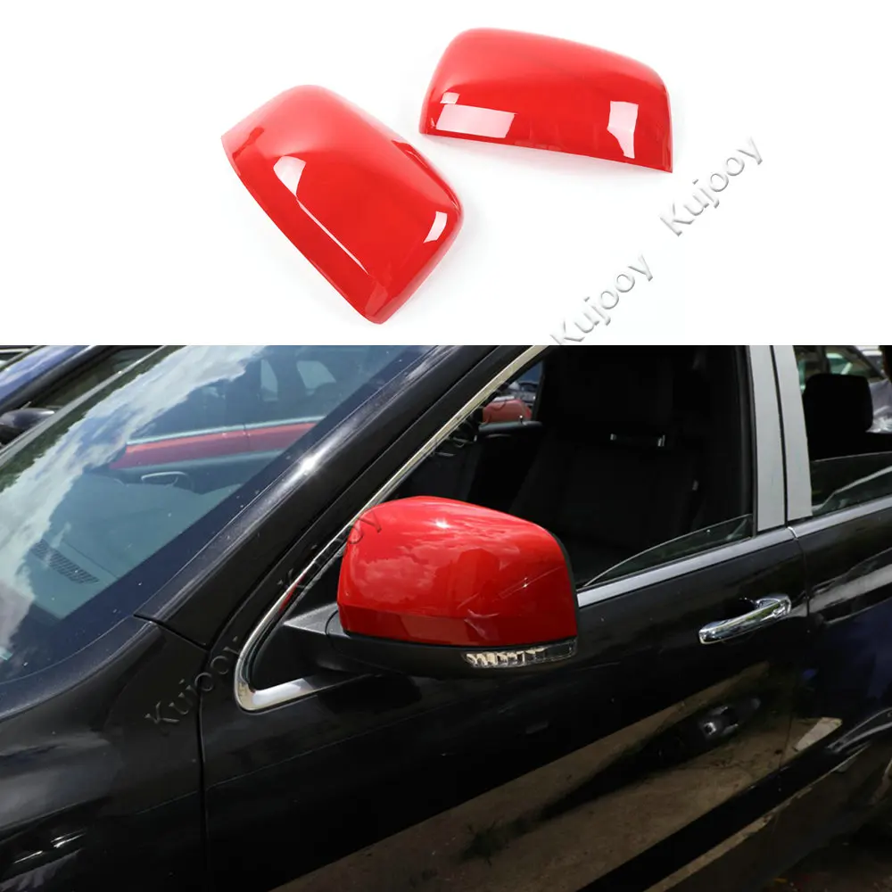 

ABS Outer Rear View Side Mirror Shell Cover Decoration Decor Trim for Durango 2011+ Car Styling Accessories