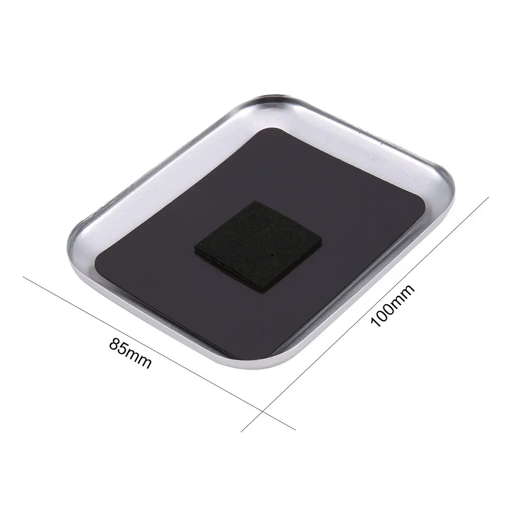 

2020 Magnetic Aluminum Alloy Tray Mounting Screws RC car boat plane drone Screw Repair Tray plate Disk Model crawler Tool