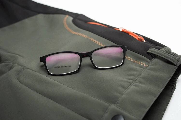 

Autumn And Winter Men's And Women's Hiking Pants Waterproof Warm Thick Sweatpants Outdoor Softshell Trousers For Camping