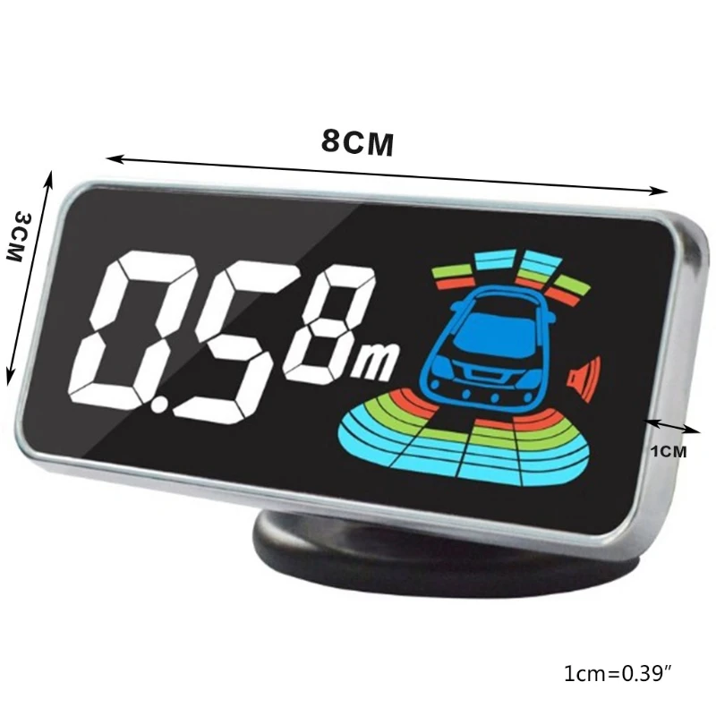 

Auto Parktronic LED Digital Parking 4/6/8 Reversing Sensor Video Surveillance System, Used To Monitor The Backlight
