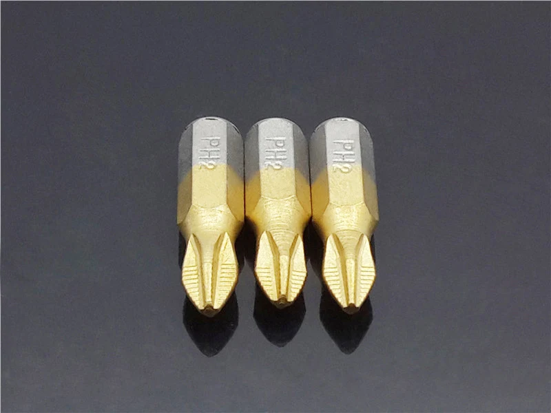 Набор Магнитных насадок для отверток PH2 шестигранный хвостовик 1/4 дюйма длина 25