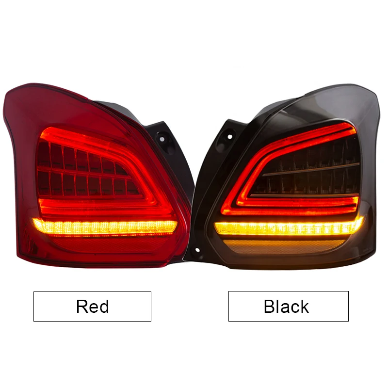 Светодиодный задний фонарь светильник в сборе для Suzuki Swift 2017 2018 светодиодный свет