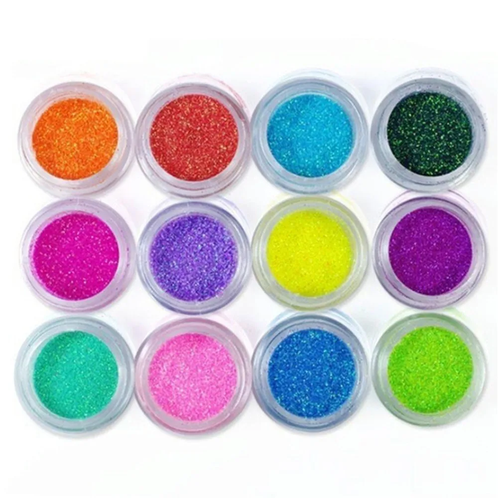 Случайные 6 шт. блестящие тени для век смешанные цвета Мерцающая палитра стойкие