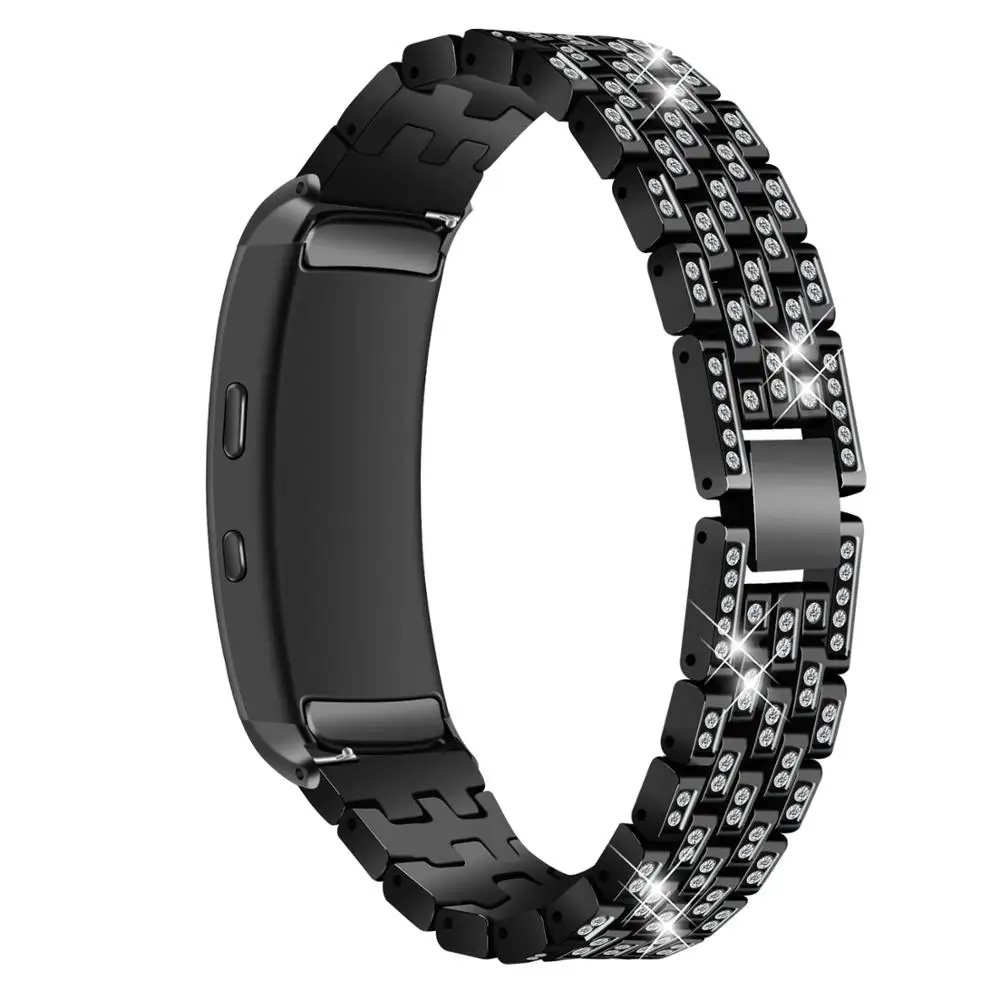 Ремешок для часов Samsung Gear Fit 2 Fit2 PRO аксессуары с кристаллами и стразами
