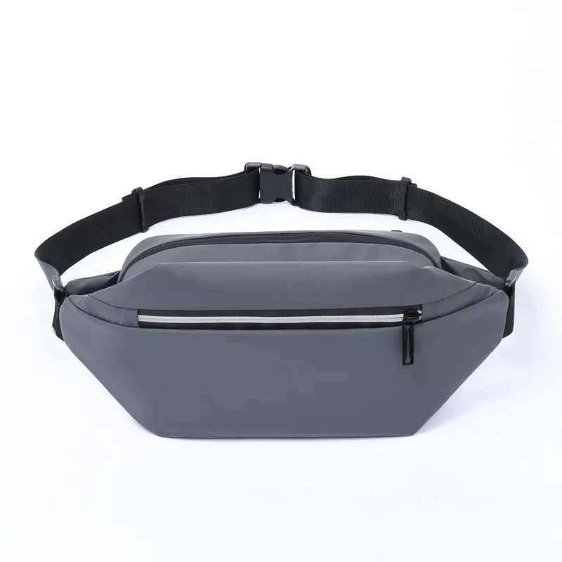

Fanny Pack Outdoor Sports Waist Bag Men's New Shoulder Messenger Bag Reflective Leisure Travel Chest Bag Bolso Hombre Bandolera