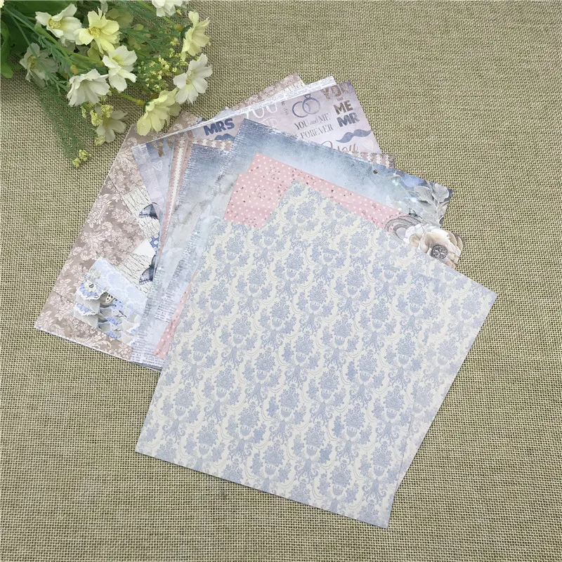 24 sheets 6&quotX6&quotThe Lovely You Me Pattern Creative Scrapbooking paper pack handmade craft Background pad | Дом и сад
