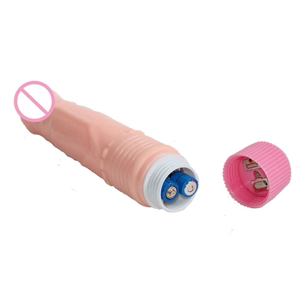 Реалистичный фаллоимитатор вибратор для стимуляции точки G женской мастурбации