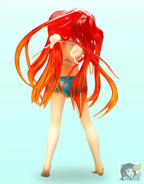 Экшн-фигурка Sunny Shakugan Shana Sweet Yellow Version ПВХ 17 см Коллекционная модель подарочные