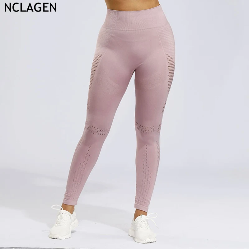 

Женские спортивные Бесшовные штаны для йоги, леггинсы для фитнеса и бега, эластичные штаны для тренировок в тренажерном зале, бега, эластичн...