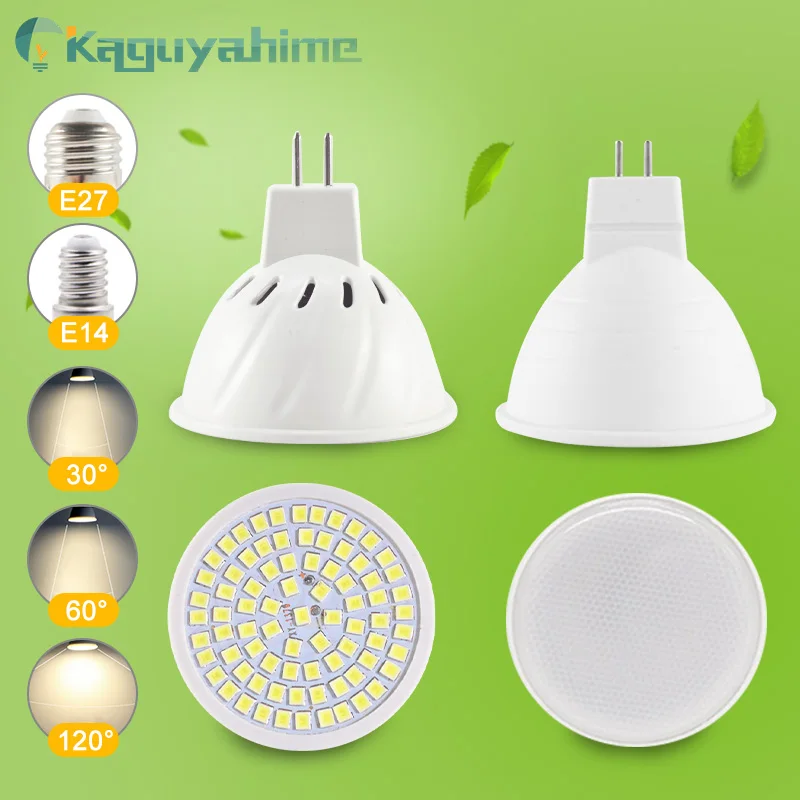 

=(K)= Dimmable LED MR16 Spotlight LED Lamp E27 GU10 LED 6W 7W 8W AC 220V 240V Spot LED Bulb Light Decor Home Lampada Bombillas