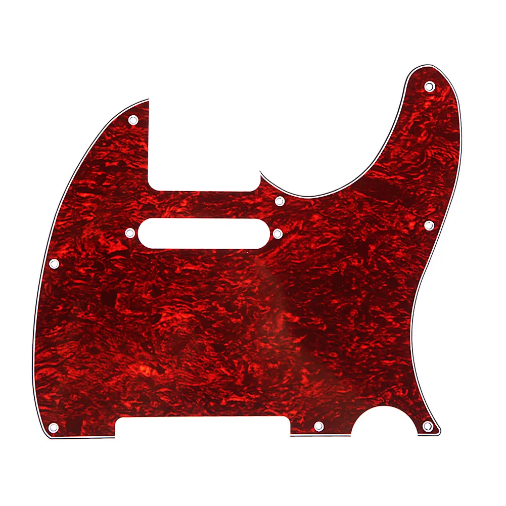 3Ply Состаренный перламутровый Pickguard Tele Style гитарный маркер с белым жемчугом