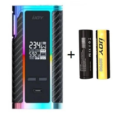 IJOY капитан PD270 TC коробка мод 234 Вт Подходит капитан Vape бак испаритель электронная сигарета VS Gen ALIEN 220 Вт 20700 18650 батарея - Цвет: with 2x20700 battery
