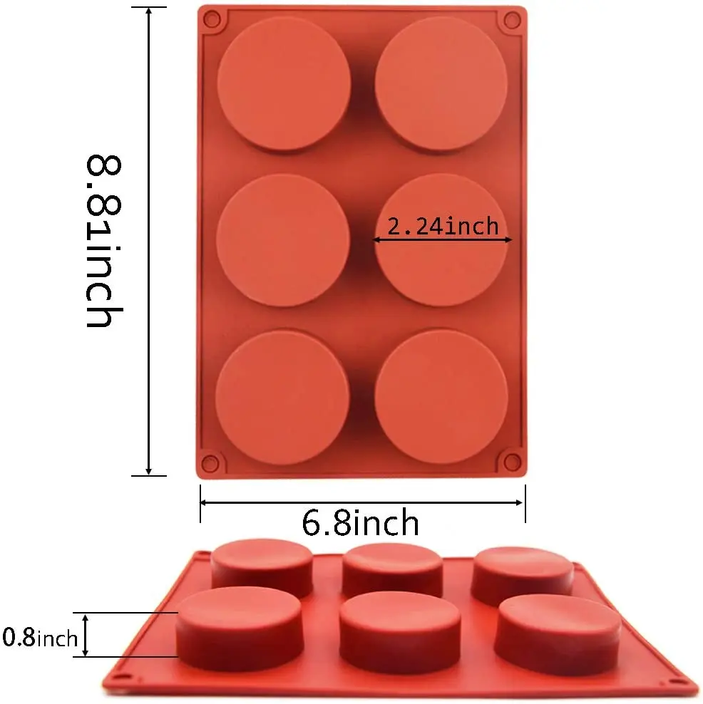 Круглый цилиндрической формы для конфет силиконовые выпечки шоколада Крышка