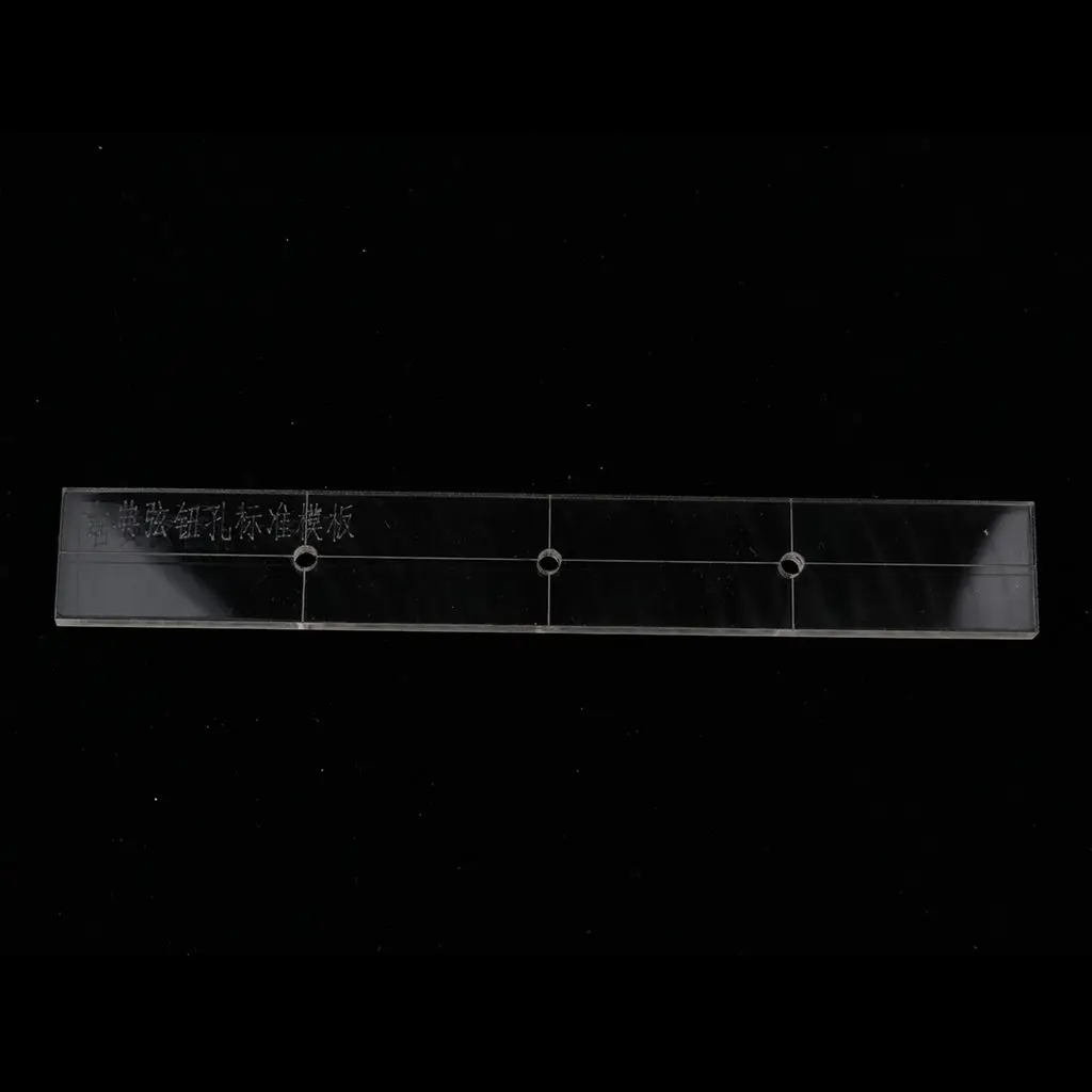 Transparent Guitar Fingerboard Position Making Template For Luthier DIY Tool | Спорт и развлечения