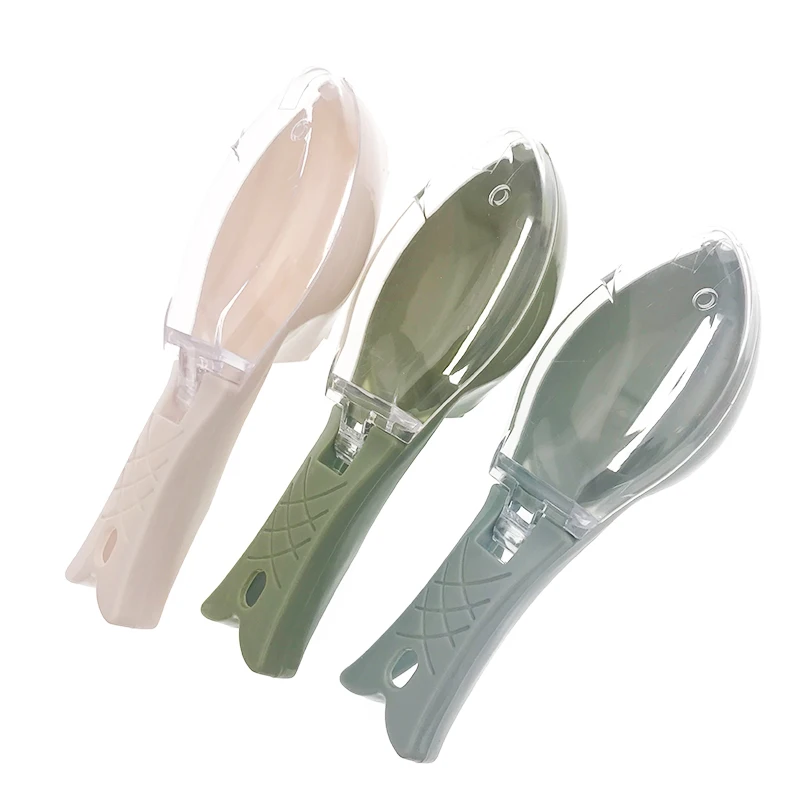Fish Scale Brush Kitchen Tools Accessories Scraping Skin Fishing Tool Knife Fast Cleaning Peeler Scraper | Дом и сад