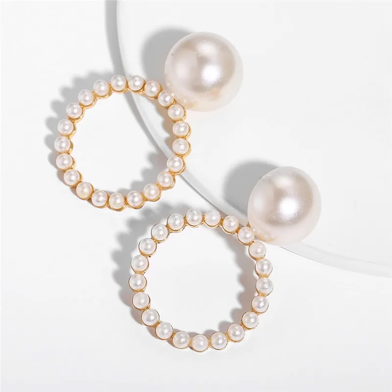 Модные женские серьги длинные с имитацией искусственных элементов кисточками