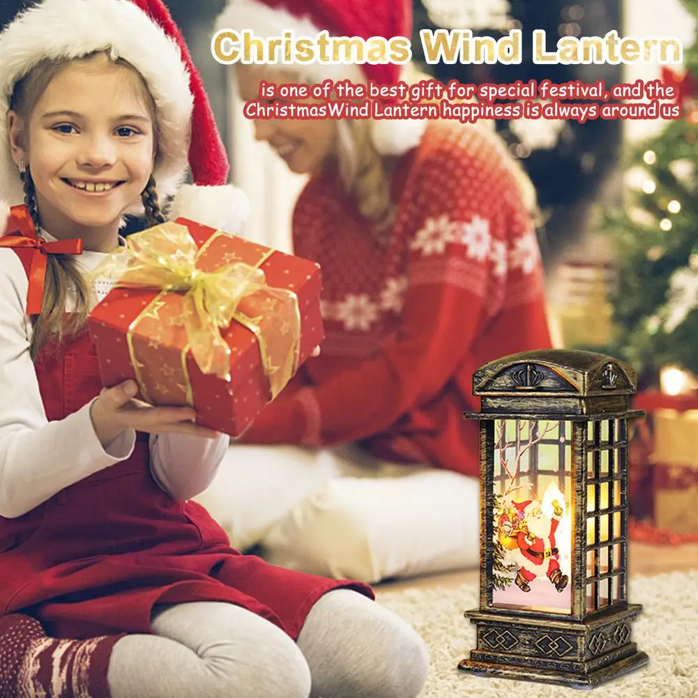 

Christmas Decoration Led Candles Tea Light Vintage Castle Pumpkin Ghost Hanging LED Lantern Lamp Xmas Party Home Supplies