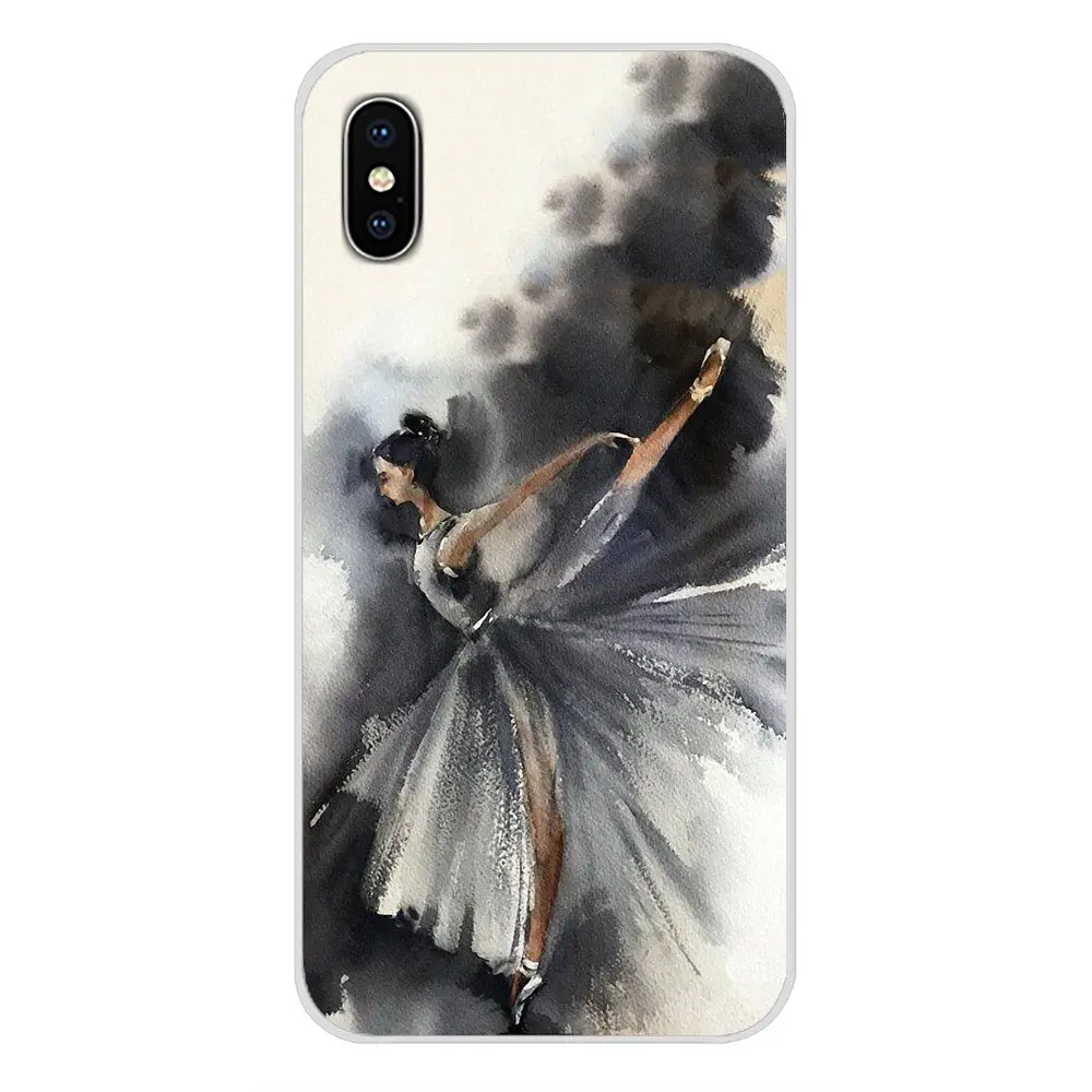 Ballerina girl dancing Accessories Phone Shell Covers For Huawei Y5 Y6 Y7 Y9 Prime Pro GR3 GR5 2017 2018 2019 Y3II Y5II Y6II | Мобильные