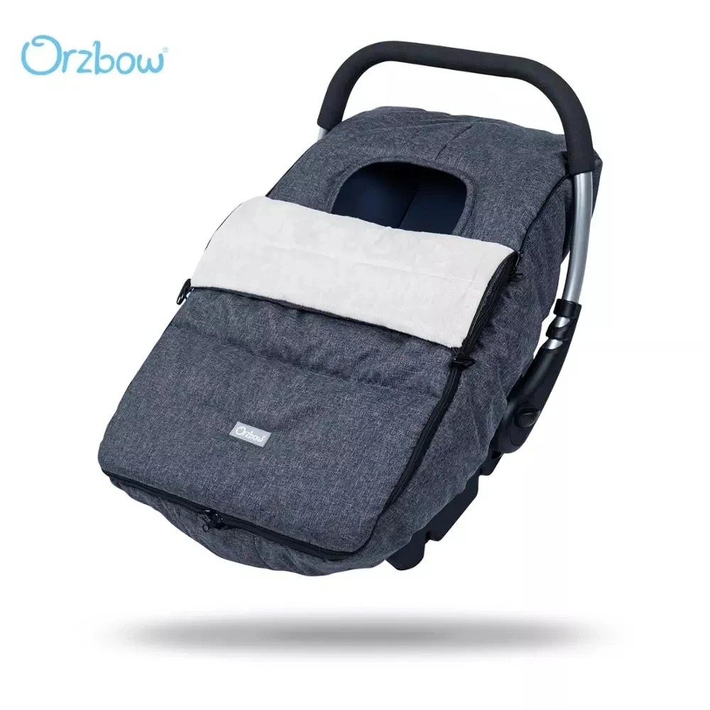

Orzbow зимний младенческий Newbron автомобильный чехол для сиденья теплый для детской коляски корзина чехлы для сидений Водонепроницаемые Детск...