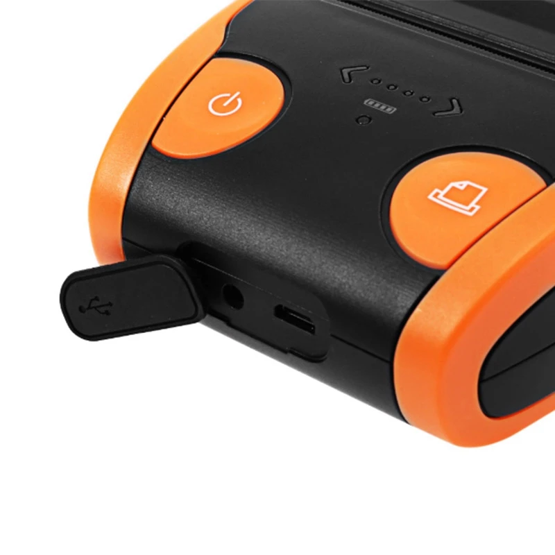 Портативный мини 58 мм Bluetooth беспроводной Термальный чековый принтер для