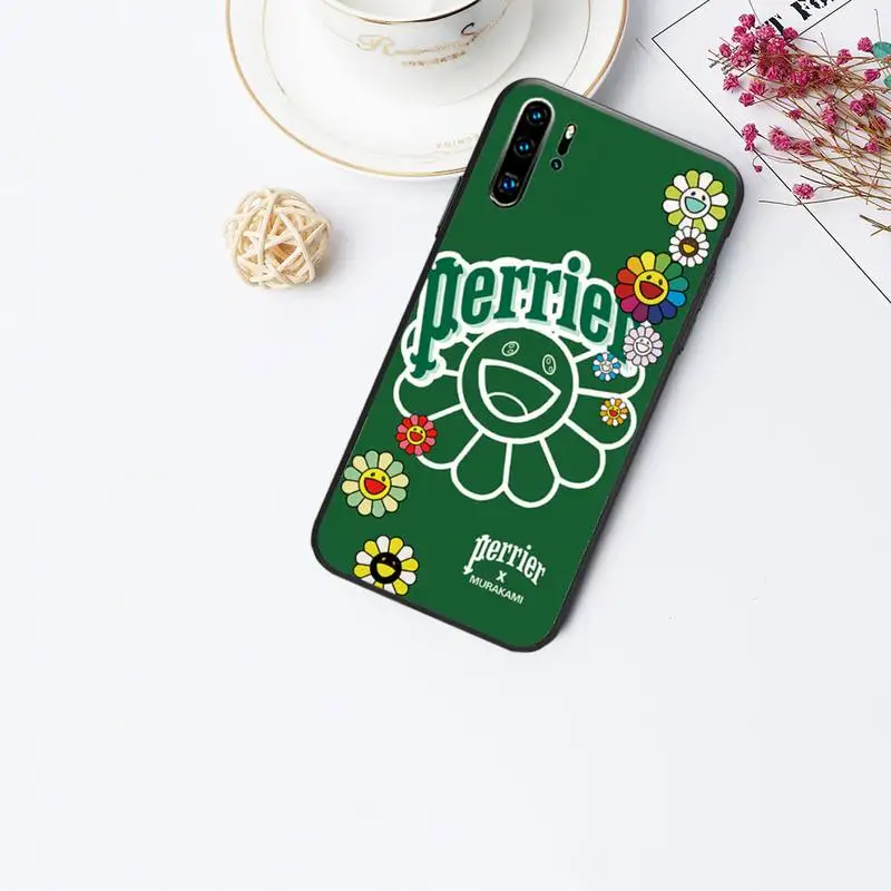 Чехол с изображением Парижа воды и цветов для huawei p20 p30 p40 pro mate 10 20 30 lite p smart y7 2019 plus