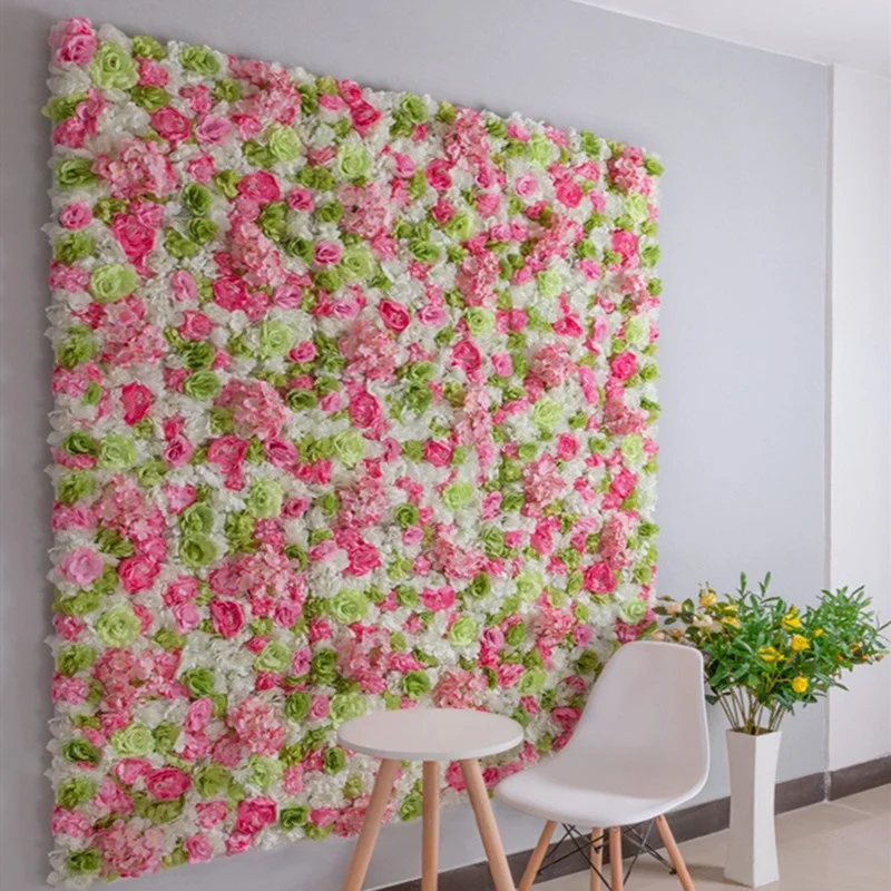 

Flowers Wall Simulation Tracery Wall Christmas Decorations Party Supplies Household items Plant wall Rose Wedding Setting Wall