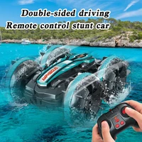 2 4 ghz 4wd rc car amphibious waterproof remote control car 360%c2%b0 spins rc car remote control off road car toy for kid