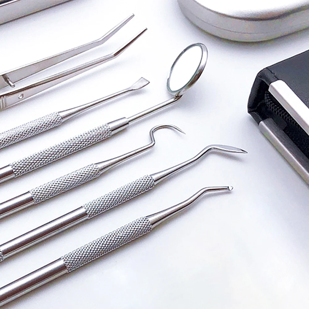 Набор инструментов для стоматологического стоматолога из нержавеющей стали