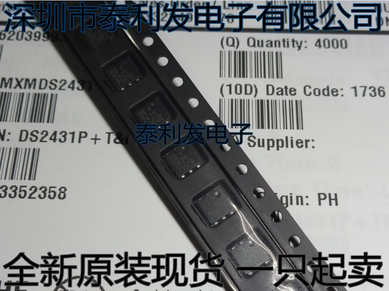 100% Новинка &amp Оригинал в наличии Максим DS2431P + T DS 2431 SOJ6 | Электроника