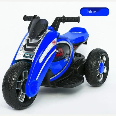 

Children's Electric Motorcycle Tricycle Boys And Girls Buggy Toy Car Battery Can Sit People