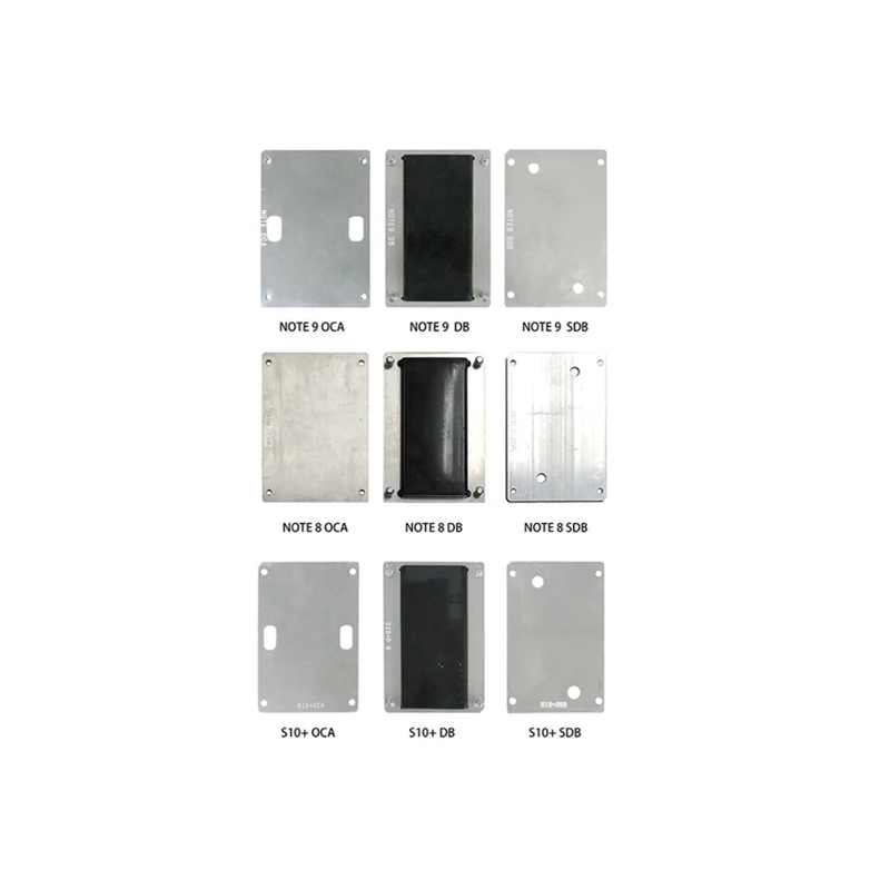 

Curved screen laminating alignment mould kit with mat plate type laminating machine use for Samsung Galaxy edge S7 S8 S8+ etc