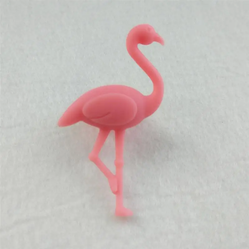 6PCS Silicone Wine Glass Marker Creative Flamingo Design Drink Charms Label Mark Identification Perfect For Parties - купить по