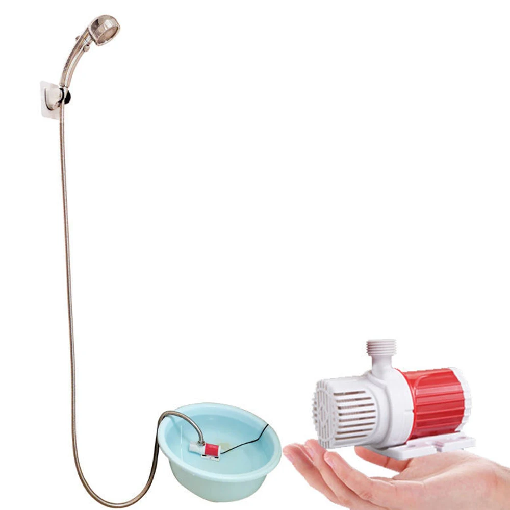 

Fountain Pump Garden Water Pump Ultra-Quiet Submersible Water Pump Filter Fish Pond Water Pump for Fountain Brushless DC 12V 20W