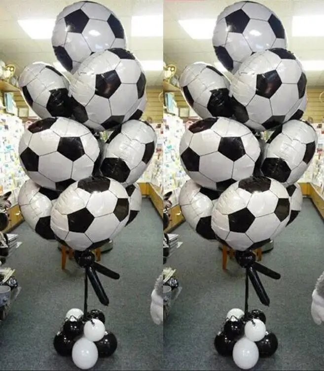 10 шт. 18 дюймов воздушный шар из фольги для футбола волейбола баскетбола игрока