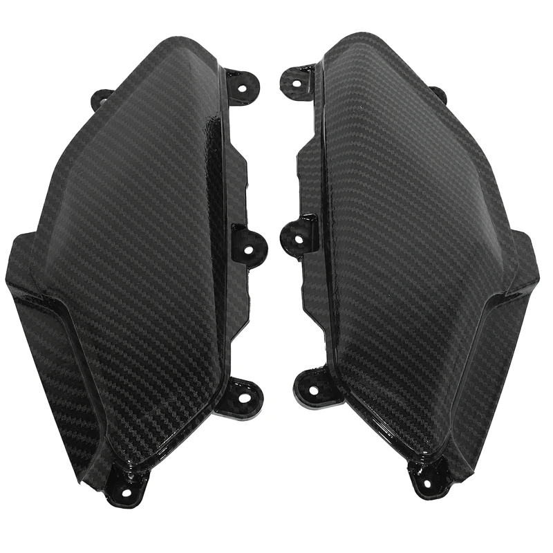 Задняя боковая крышка мотоцикла из углеродного волокна ABS декоративный Чехол для