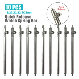 Набор штифтов для браслета часов, быстросъемные Пружинные штифты для браслета часов, 10 шт., 18 мм 20 мм 22 мм 22,5 мм 23 мм
