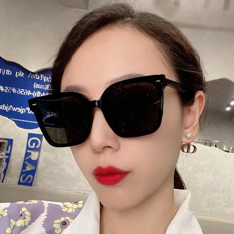 

2021 Винтажные Солнцезащитные очки Cateye, женские пластиковые солнцезащитные очки с линзами карамельных цветов, Классические уличные дорожные...