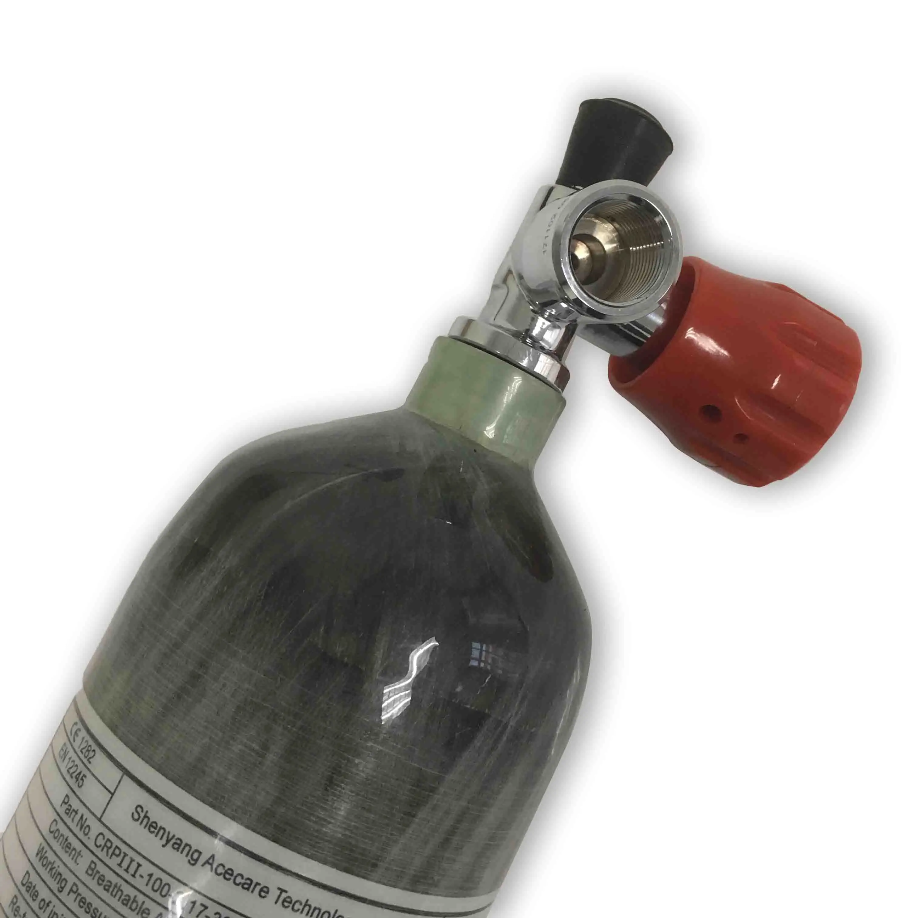 Пневматическая винтовка AC121711 Pcp 2 17 л 4500 фунт/кв. Дюйм алюминиевый кислородный