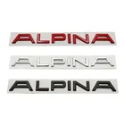 Автомобильный Стайлинг 3D металлическая эмблема ALPINA багажник Задняя наклейка значок для BMW E46 E39 E60 E90 E36 E53 E30 E34 F10 F30 1 3 5 7 M X Z